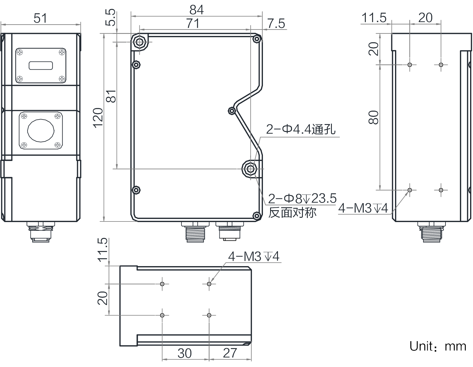 3D激光輪廓傳感器,工作范圍50.5-75.5mm,掃描速率700-10000Hz,Z軸重復精度0.4um.png image.png